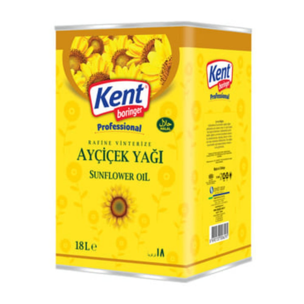 KENT BORİNGER AYÇİÇEK YAĞ 18 LİTRE TNKAYÇİÇEK YAĞIBORİNGERMYY00008