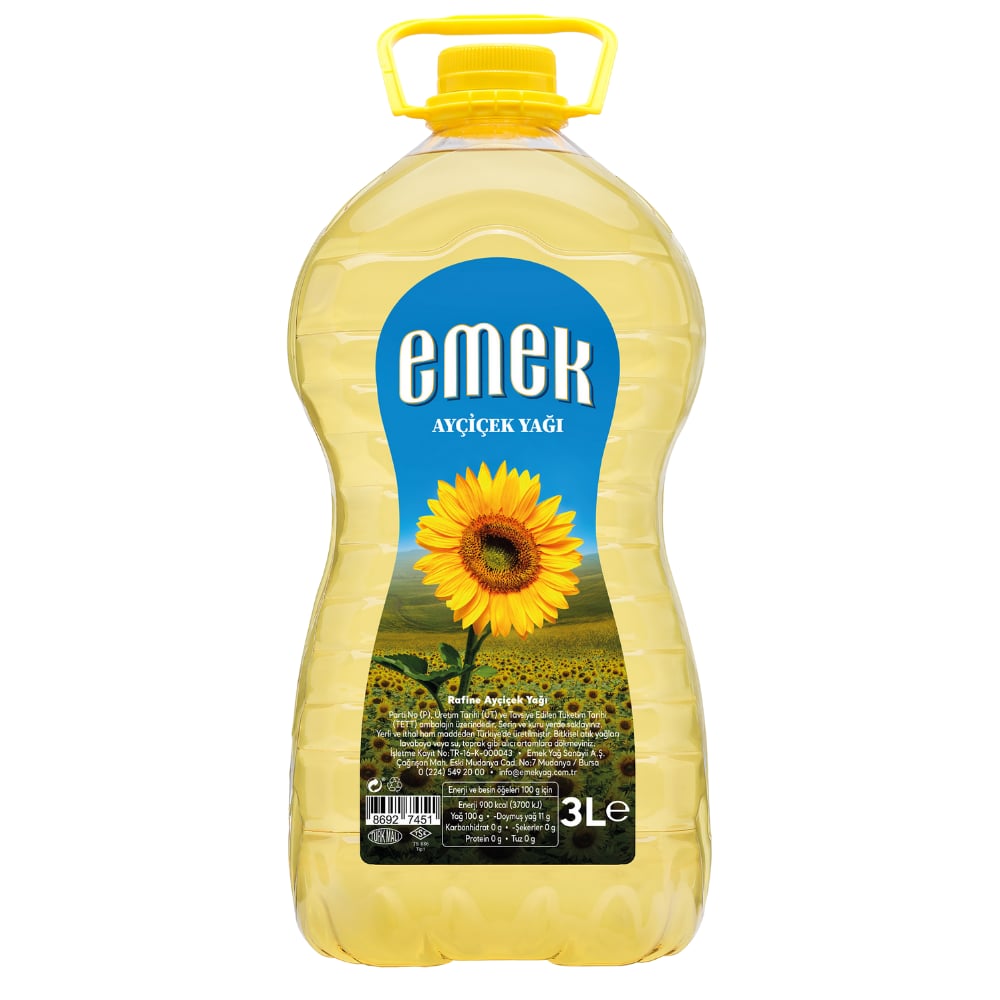 EMEK AYÇİÇEK YAĞI 3 LAYÇİÇEK YAĞIEMEKM01.001.03000.001