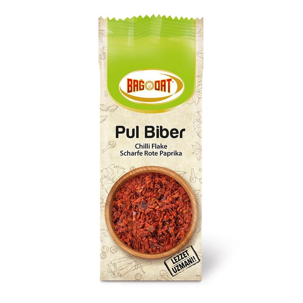 BAĞDAT KIRMIZI PUL BİBER 80 GRBAHARATBAĞDAT1917