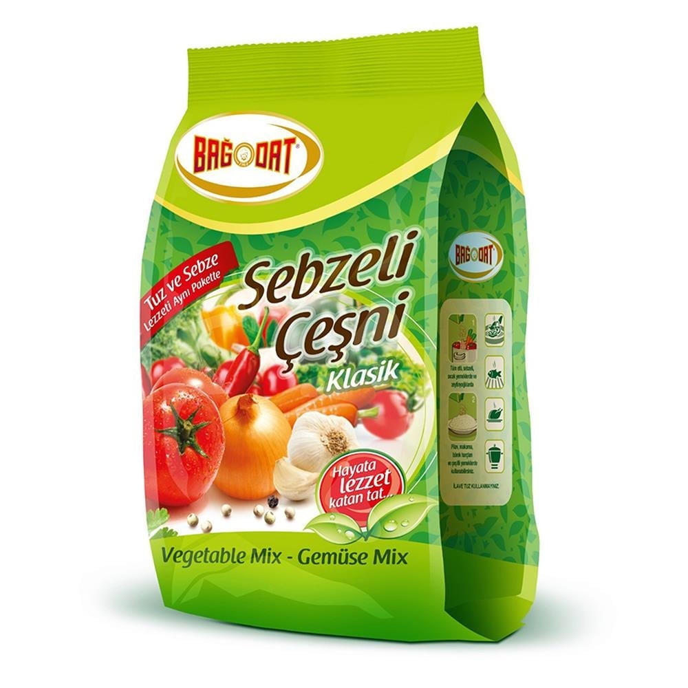 BAĞDAT SEBZELİ ÇEŞNİ KLASİK 250 GRBAHARATBAĞDAT6628