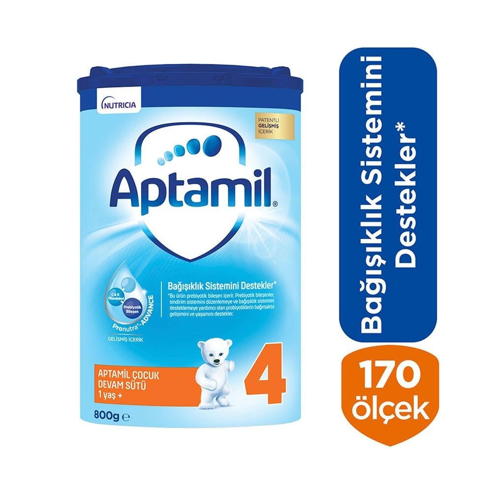 APTAMİL DEVAM SÜTÜ 4 NO 800 GRBEBEK MAMASIAPTAMİL341001043
