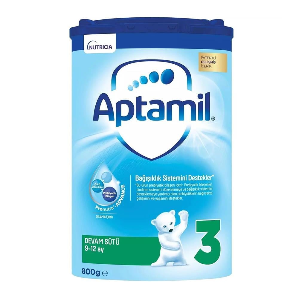 APTAMİL DEVAM SÜTÜ 3 NO 800 GRBEBEK MAMASIAPTAMİL342001033