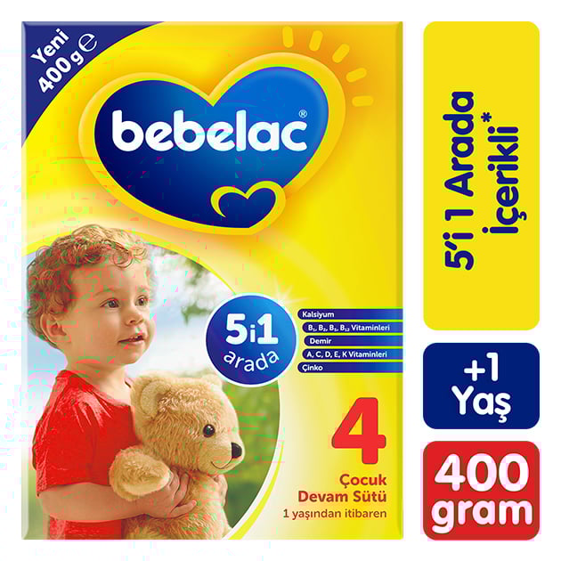 BEBELAC DEVAM SÜTÜ 4 NO 400 GRBEBEK MAMASIBEBELAC331003045