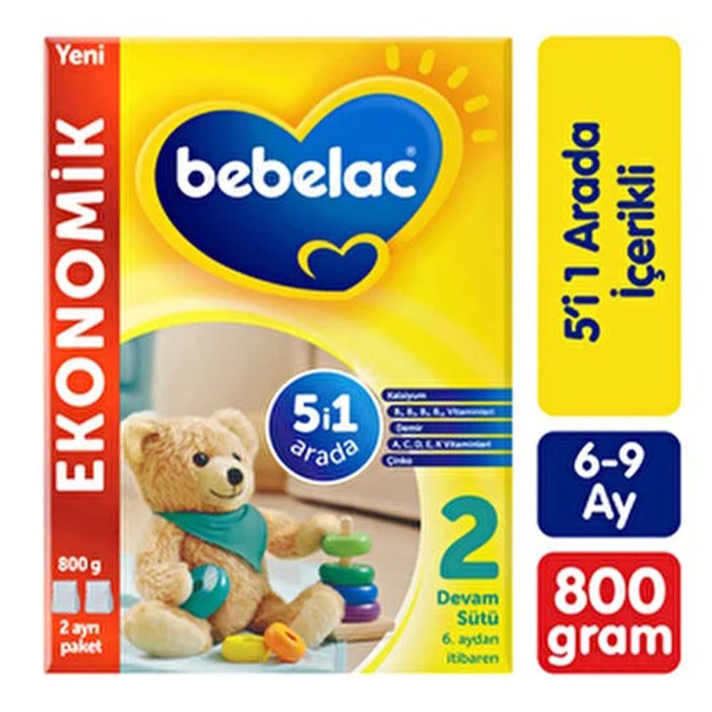 BEBELAC DEVAM SÜTÜ 2 NO 800 GRBEBEK MAMASIBEBELAC332003027