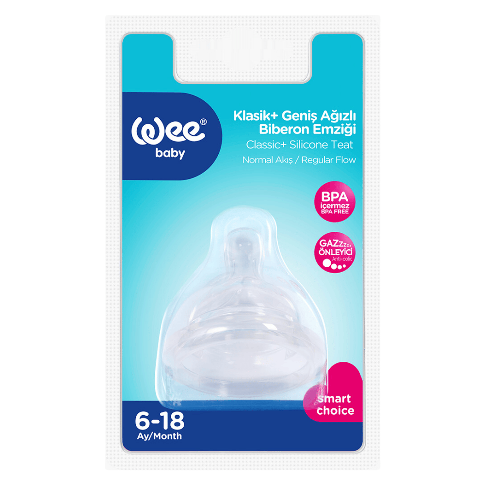 WEE BABY SLK. BİBERON EMZİĞİ GENİŞ AĞIZLI NO:2BESLENME ARÇLARIWEE BABY8.25.853