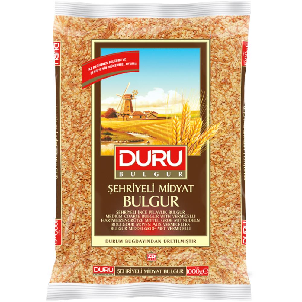 DURU PİLAVLIK BULGUR TEL ŞEHRİYELİ 1000 GRBULGURDURU15.00.00077