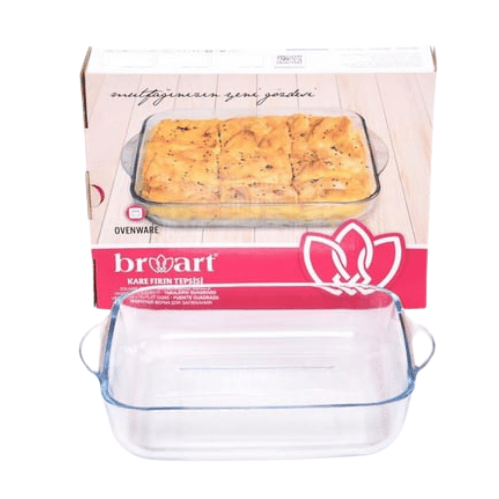 BRART FIRIN TEPSİSİ KARE 28 CM SADEcam ürünleriMarkasızBK8682911647103