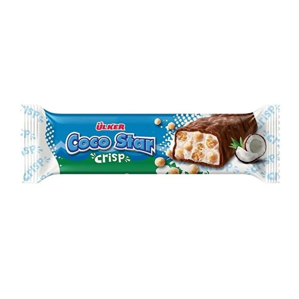 ÜLKER COCO STAR CRİSP 20 GRÇİKOLATALI BARÜLKER0049809