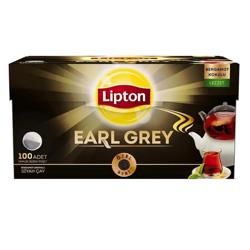 LİPTON EARLY GREY DEMLİK POŞET ÇAY 320 GR - 100 LÜ..DEMLİK POŞET ÇAYLİPTON20039171