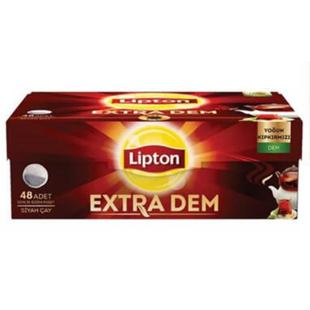 LİPTON EXTRA DEMLİK POŞET 48 Lİ 153 GRDEMLİK POŞET ÇAYLİPTON20039174