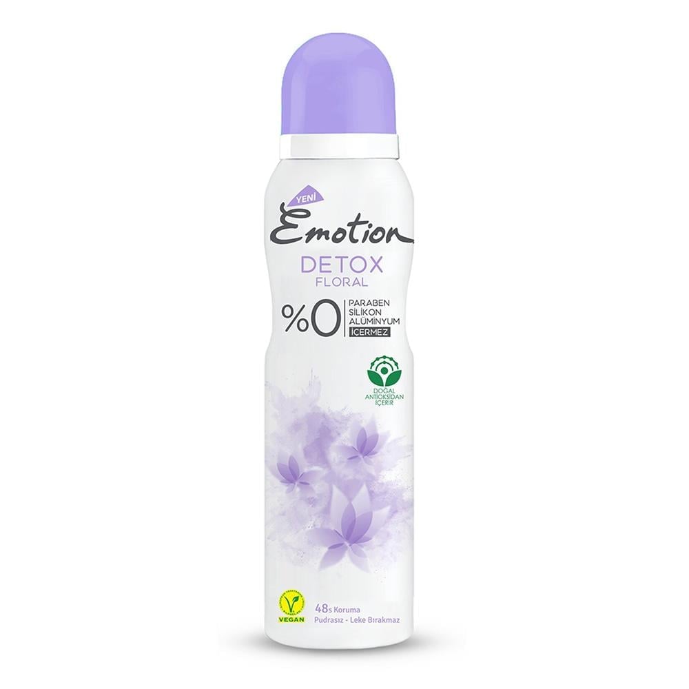 EMOTION DEO DETOX FLORAL 150 MLDEODORANTEMOTİON512598