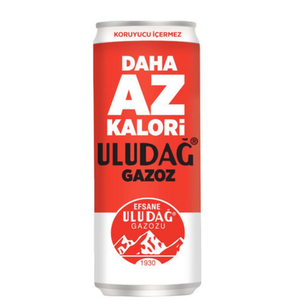 ULUDAĞ AZ KALORİLİ GAZOZ 330 MLGAZOZULUDAĞ103-70030