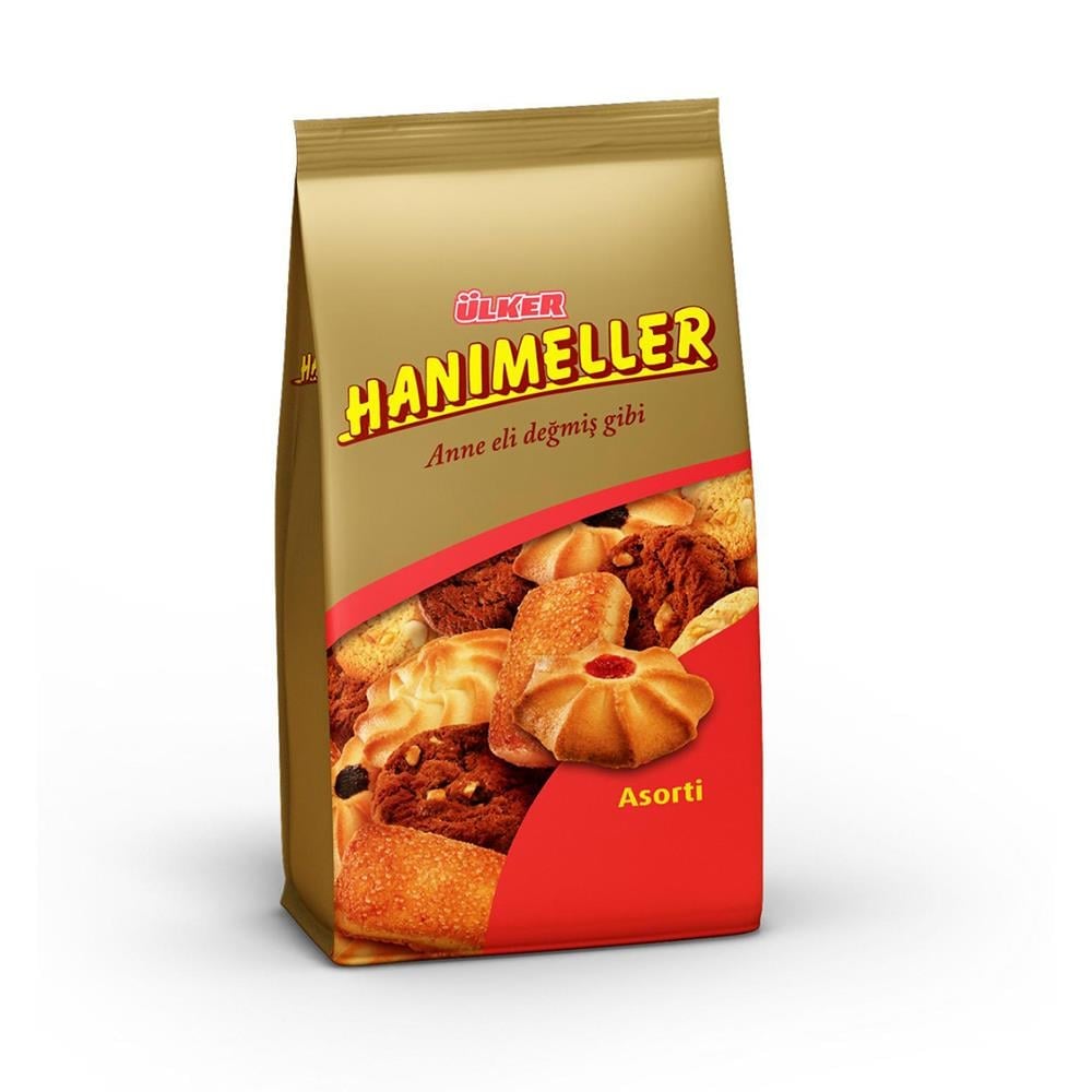 ÜLKER HANIMELLER ASORTİ POŞET 150 GRKRAKERÜLKER0011402