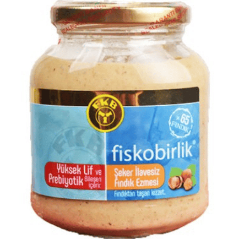 FİSKOBİRLİK ŞEKER İLAVESİZ FINDIK EZMESİ 300 GRKREM ÇİKOLATAFİSKO BİRLİK06000699