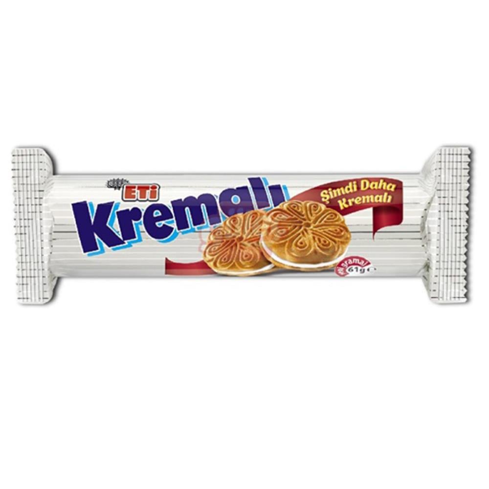ETİ KREMALI  SADE 61 GKREMALI BİSKÜVİETİ9430100
