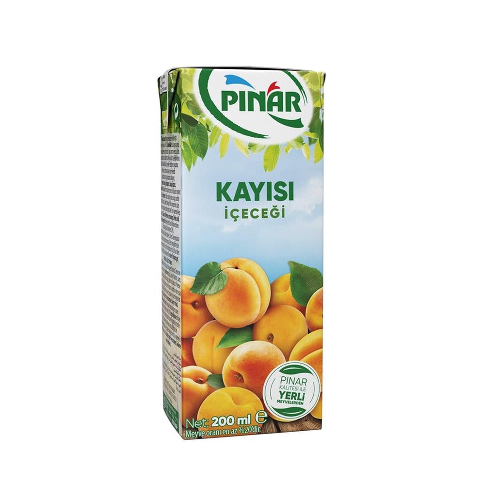 PINAR MEYVE NEKTARI KAYISI 200 MLMEYE SUYUPINAR153107461