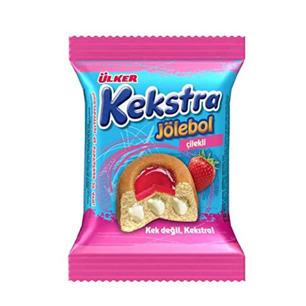 ÜLKER KEKSTRA JÖLEBOL ÇİLEKLİ 40GRMİNİ KEKÜLKER0067707