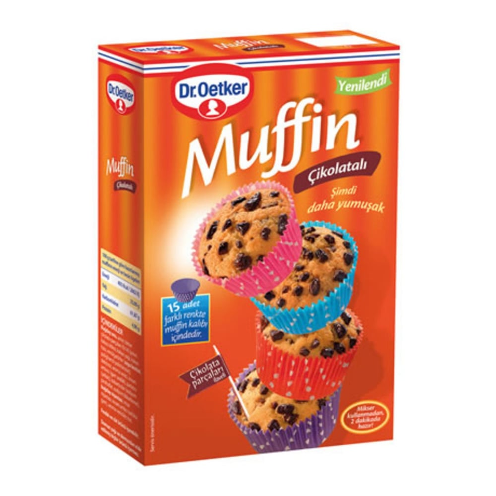DR.OETKER MUFFİN ÇİKOLATALI 345 GRPASTA YARDIMCILARIDR.OETKER111912