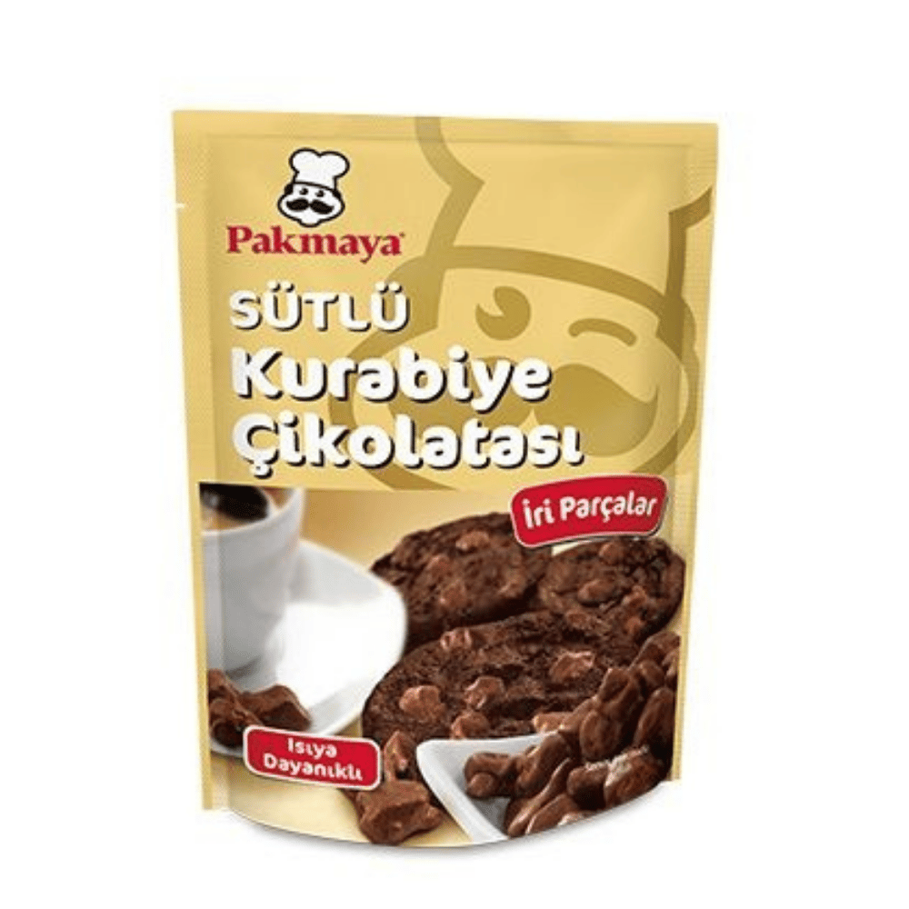 PAKMAYA SÜTLÜ KURABİYE ÇİKOLATASI 90 GPASTA YARDIMCILARIPAKMAYAPAK30