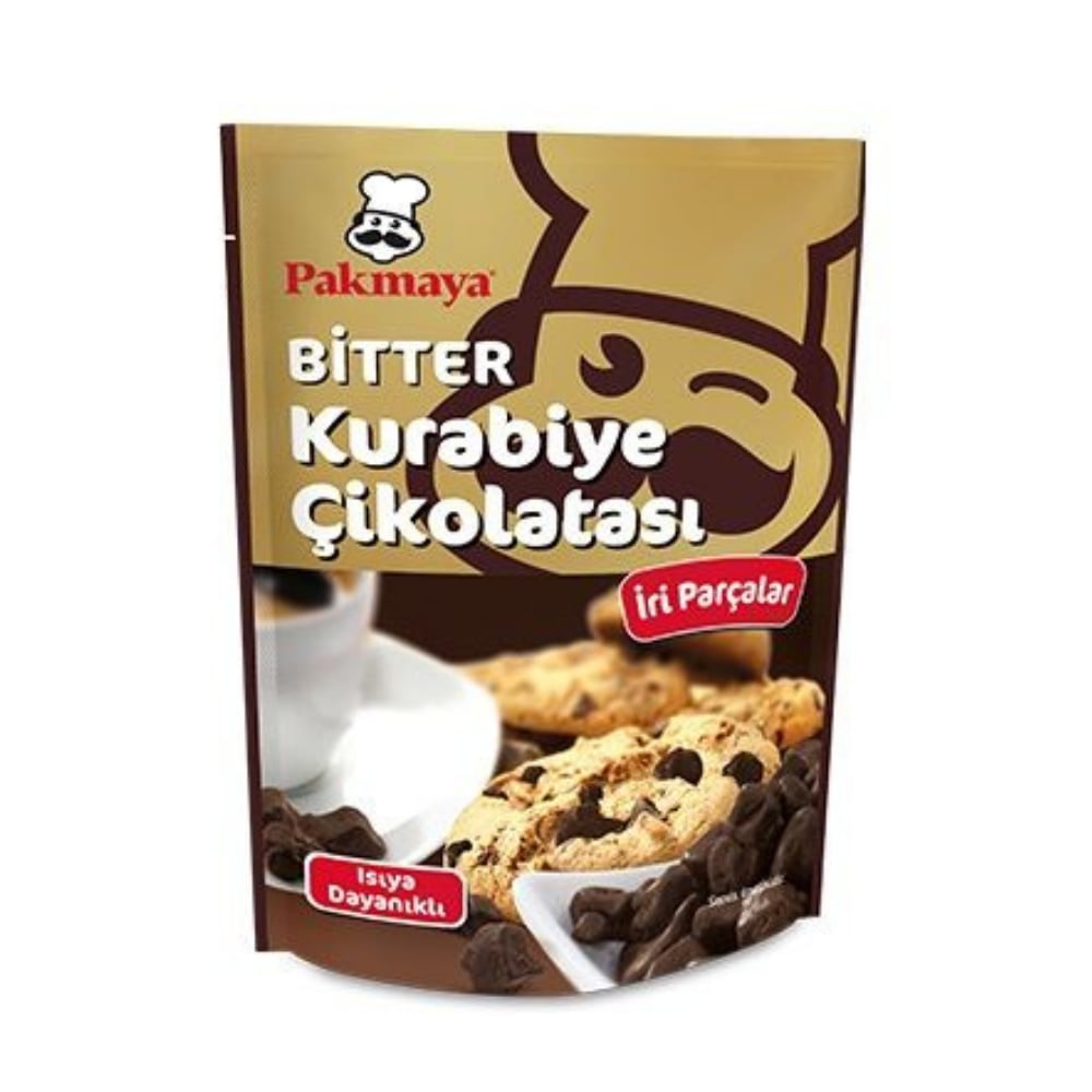 PAKMAYA BİTTER KURABİYE ÇİKOLATASI 90 GRPASTA YARDIMCILARIPAKMAYAPAK32