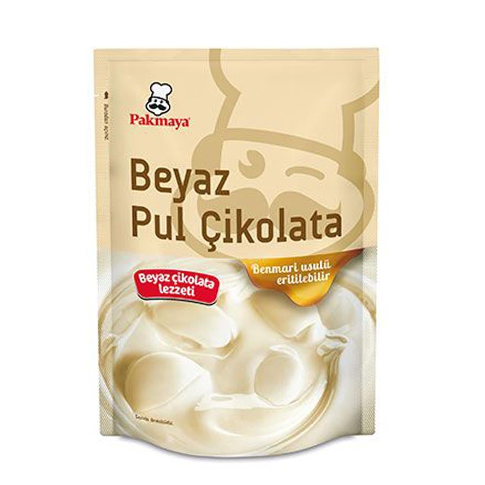 PAKMAYA PUL ÇİKOLATA BEYAZ 100 GRPASTA YARDIMCILARIPAKMAYAPAK41