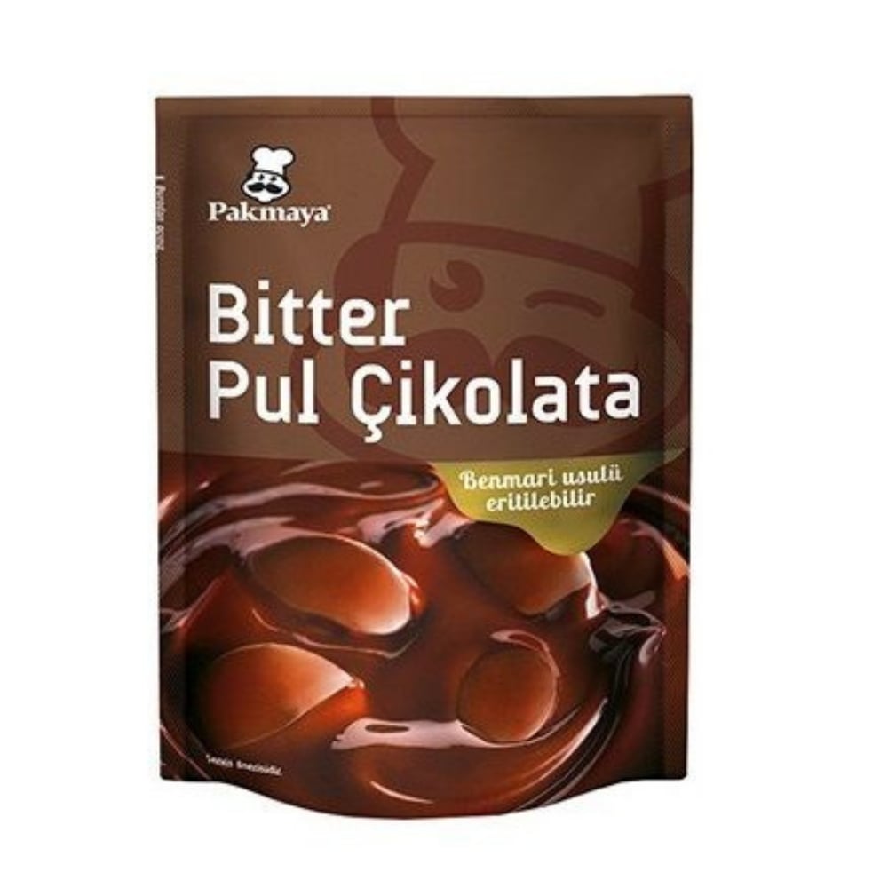 PAKMAYA BİTTER PUL ÇİKOLATA 100 GPASTA YARDIMCILARIPAKMAYAPAK45