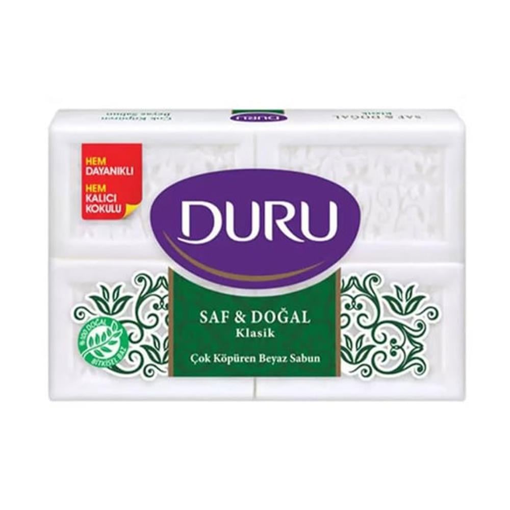 DURU SAF & DOĞAL KLASİK 150 GR X 4SABUNDURU506477