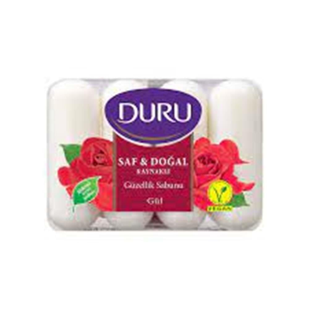 DURU SAF VE DOĞAL GÜLLÜ EKO 70 GR X 4SABUNDURU513636