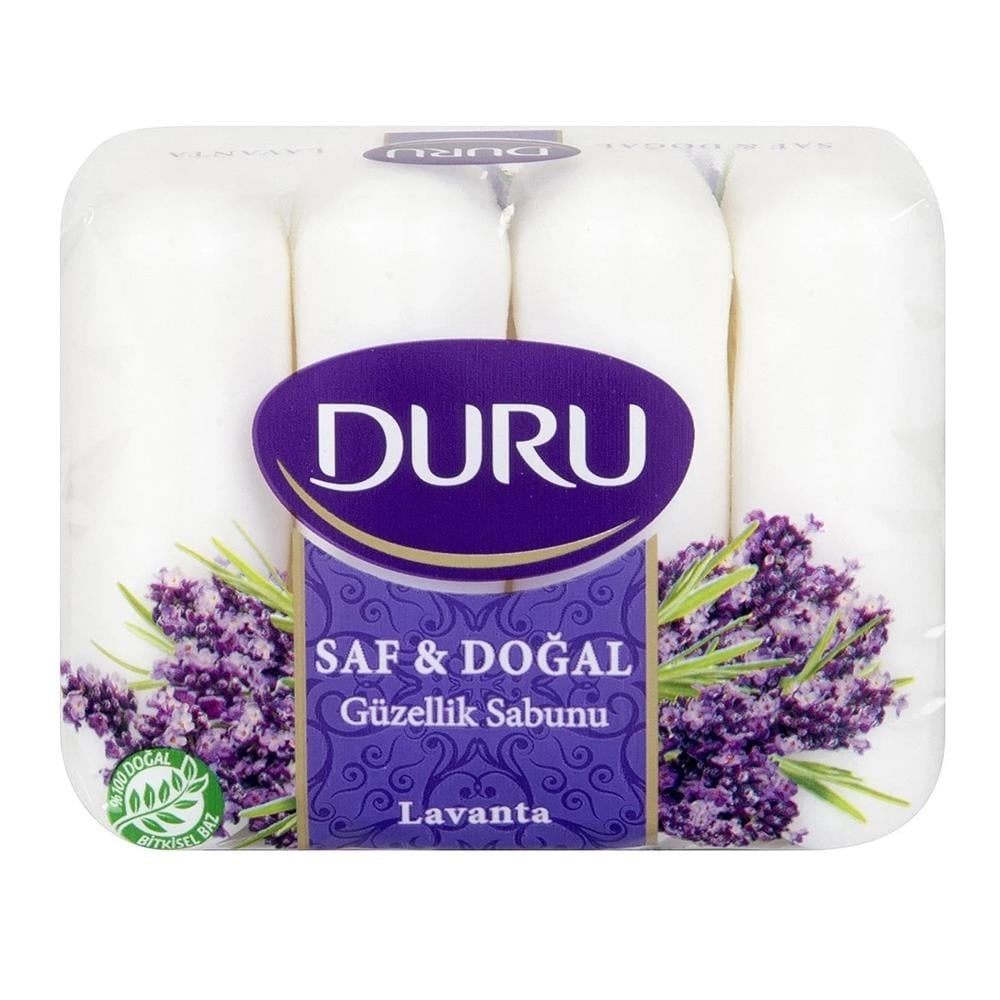 DURU SAF & DOĞAL LAVANTA 70 GR X 4 ADSABUNDURU513638