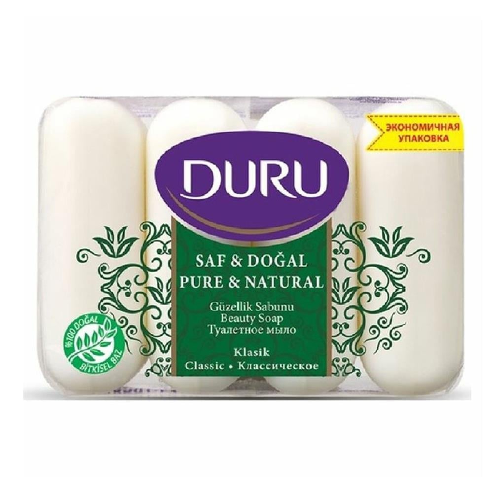 DURU SAF & DOĞAL KLASİK EKO 70 GR X 4SABUNDURU513657