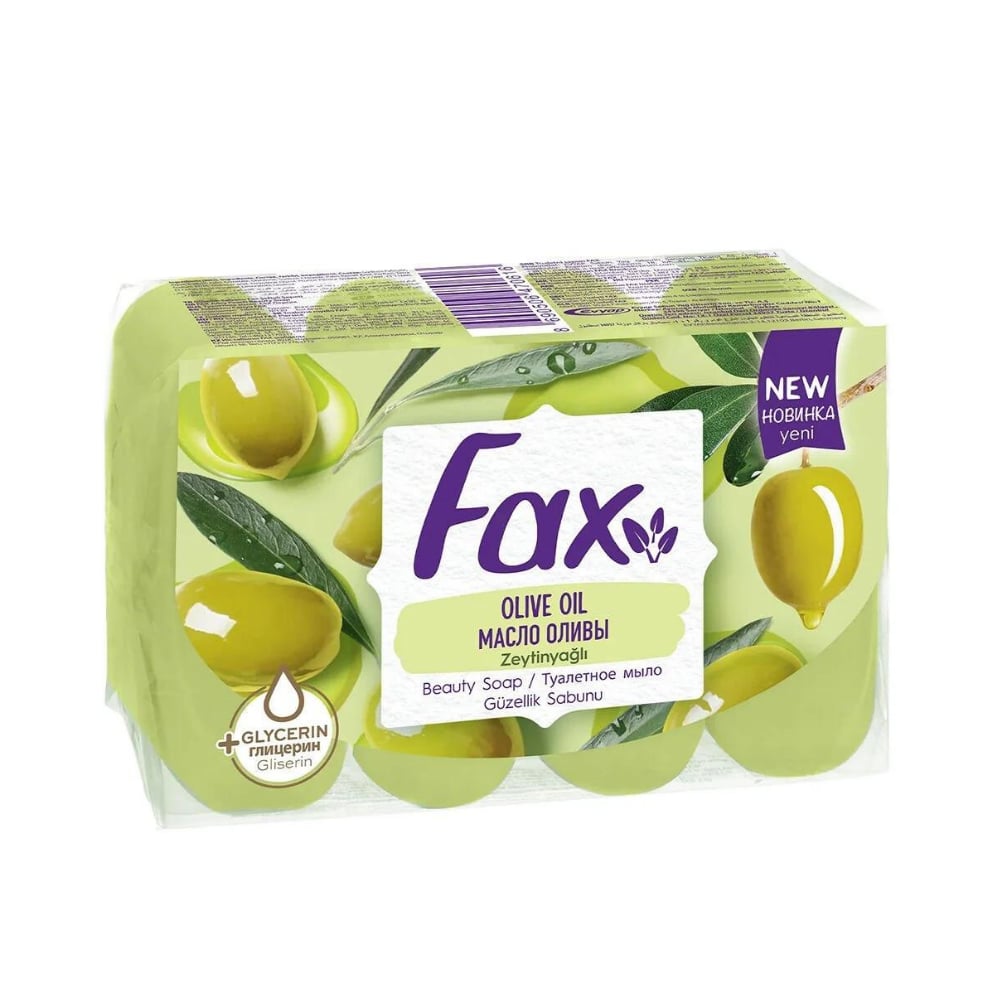FAX GÜZELLİK SABUNU (EL SABUNU) ZEYTİNYAĞLI 4'LÜ 70 GRSABUNFAX9034