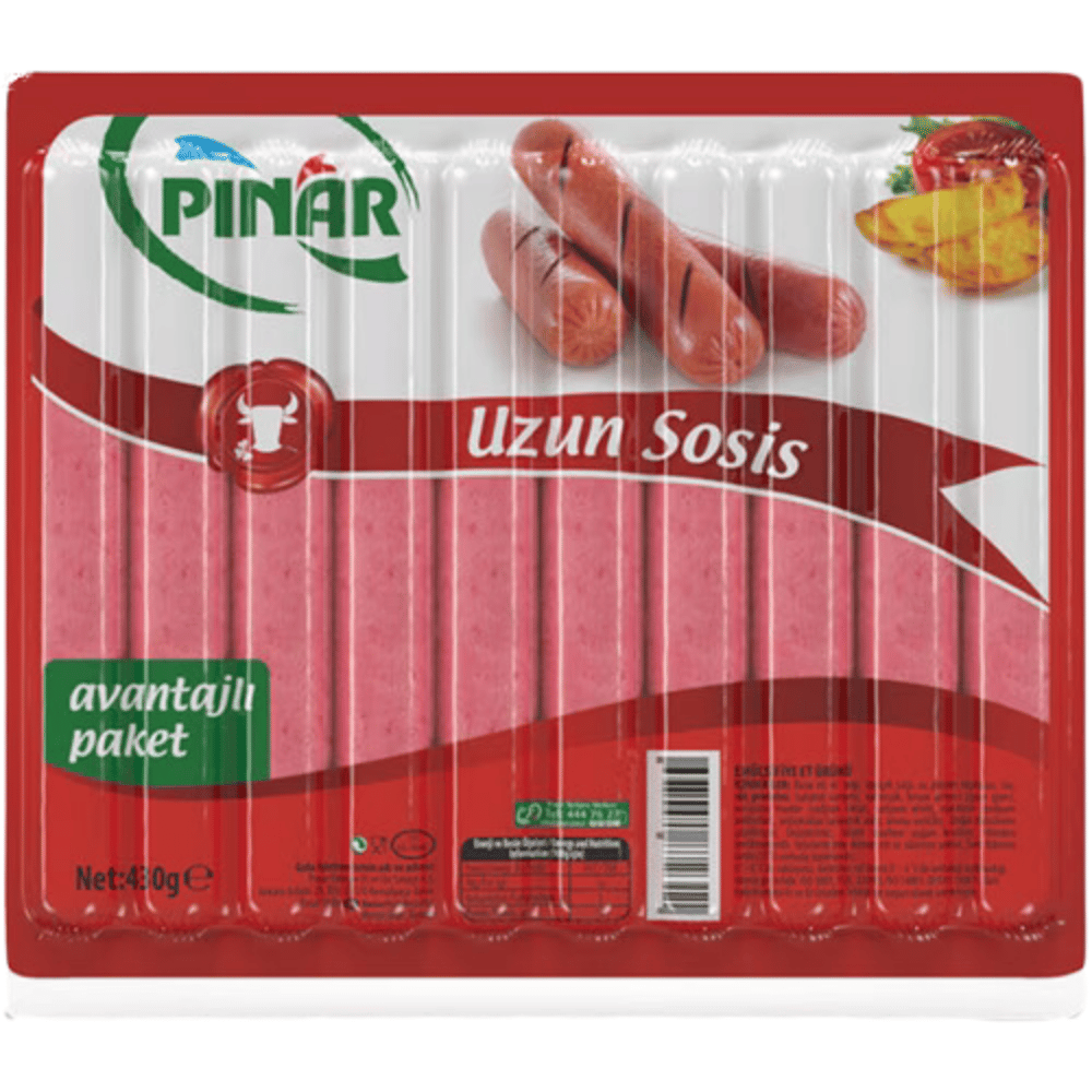 PINAR DANA SOSİS UZUN 430 GRSALAM & SOSİSPINAR152903090