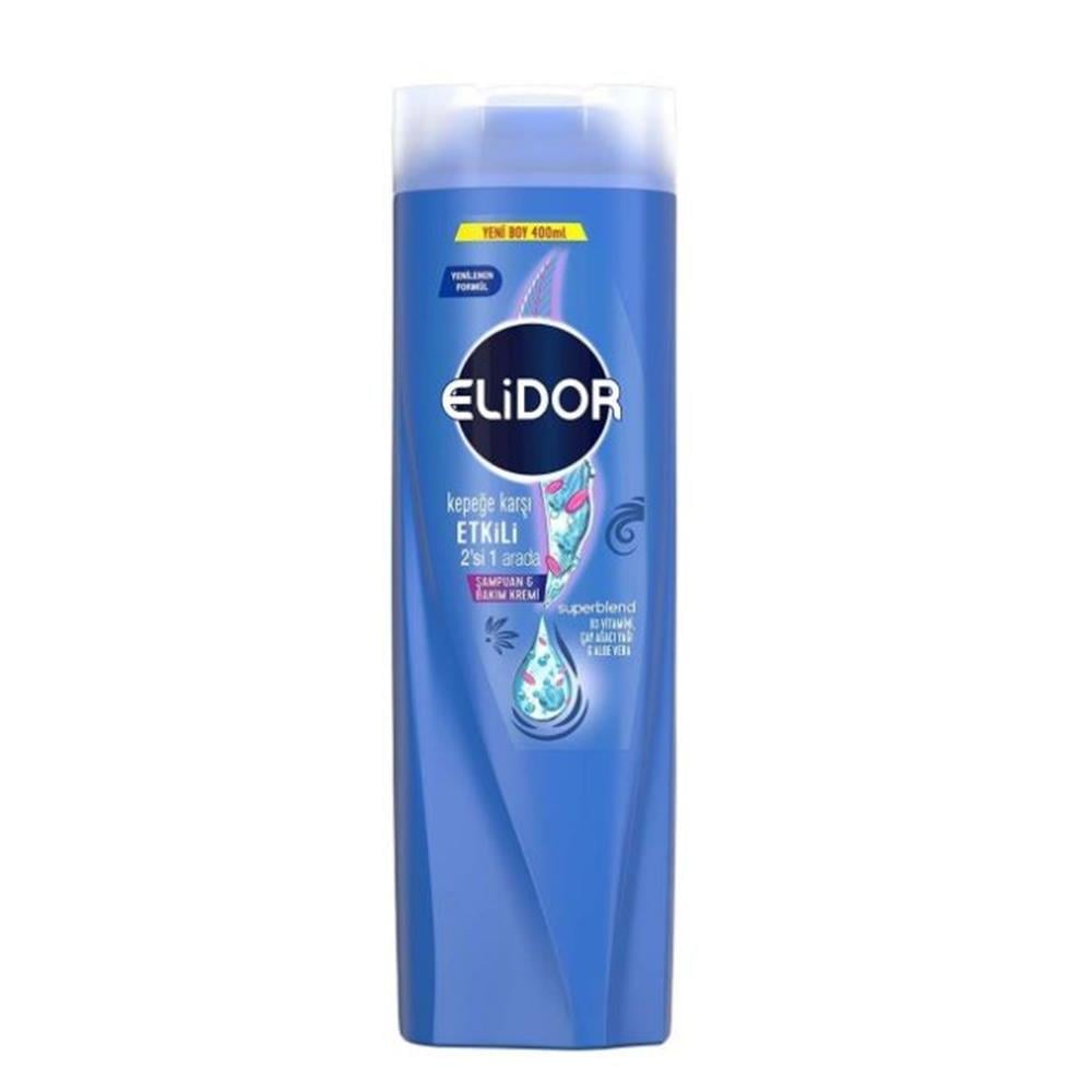 ELİDOR KEPEĞE KARŞI 2'Sİ 1 ARADA ŞAMPUAN 400MLŞAMPUANELİDOR69717876