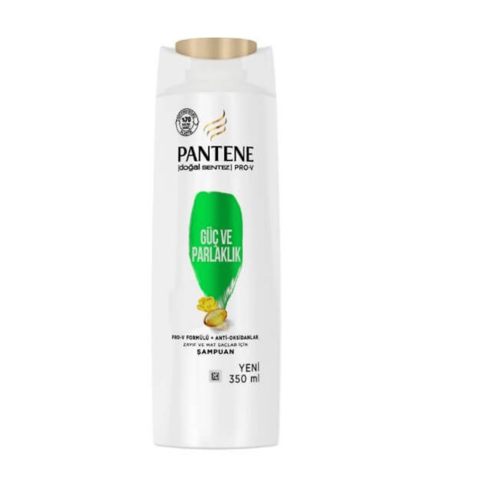 PANTENE GÜÇ VE PARLAKLIK ŞAMPUAN 350 MLŞAMPUANPANTENE2304