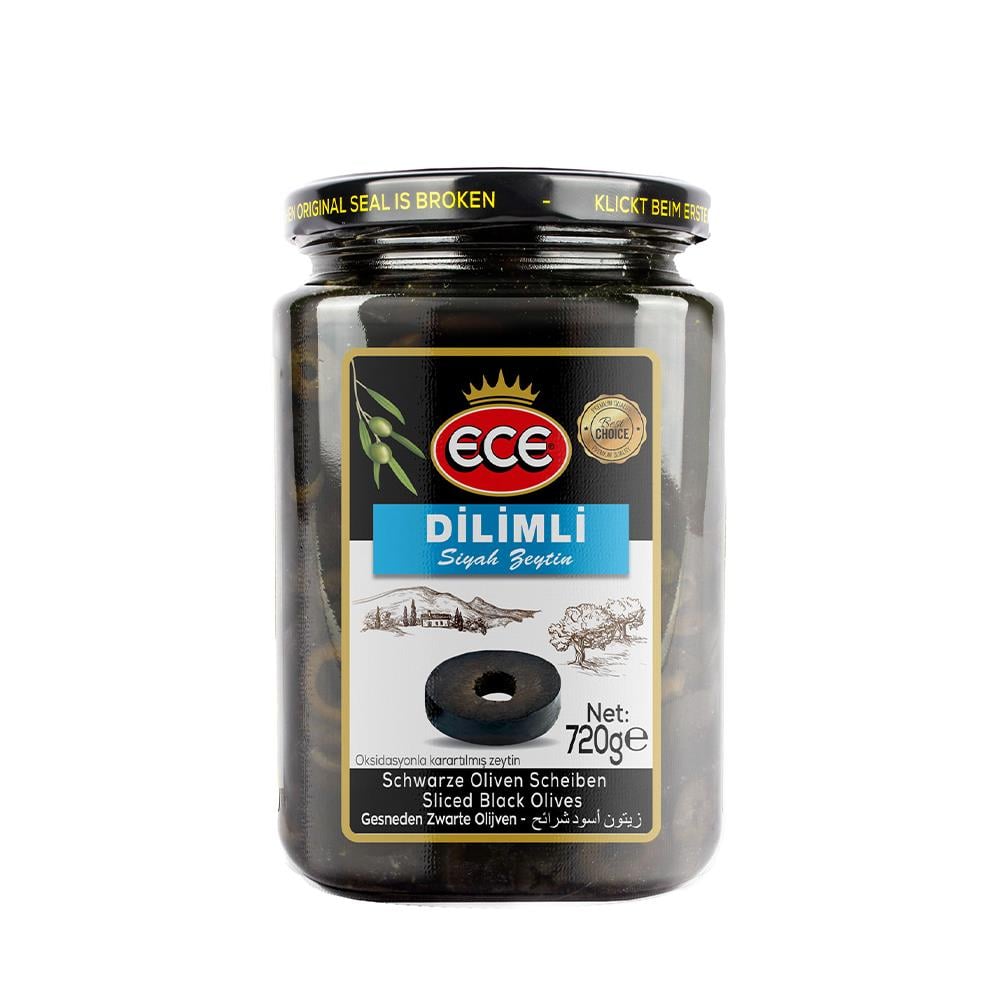 ECE SİYAH ZEYTİN DİLİMLİ 690 GRSİYAH ZEYTİNECE4944