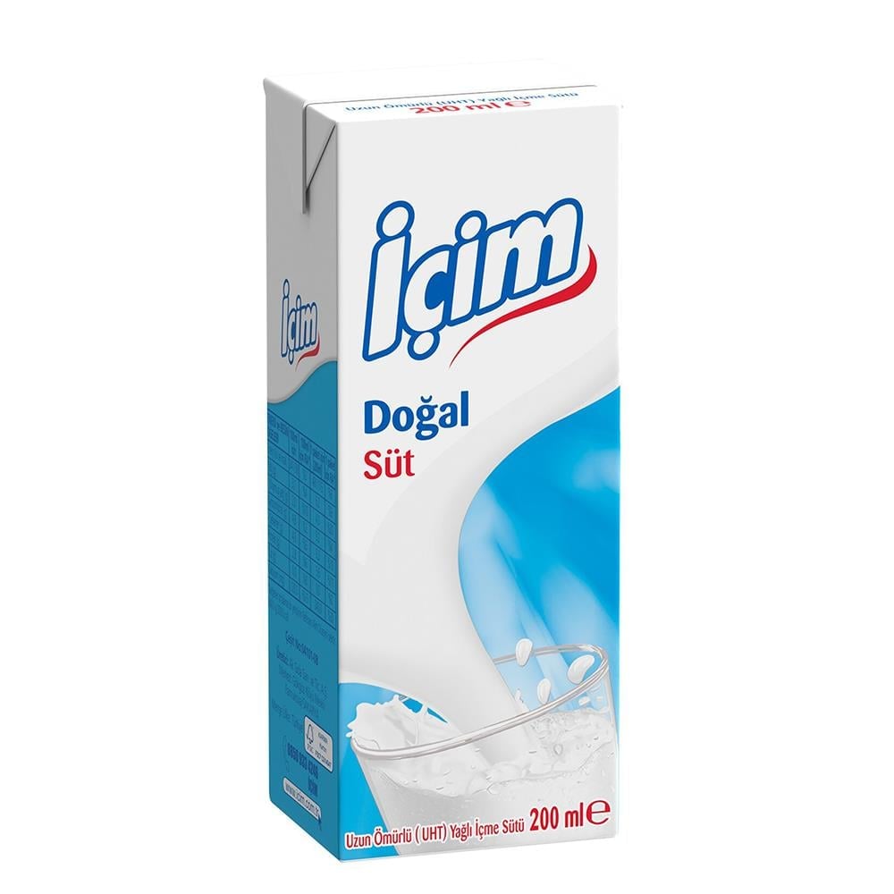 İÇİM SÜT 200 MLSÜTMarkasızSTK-44