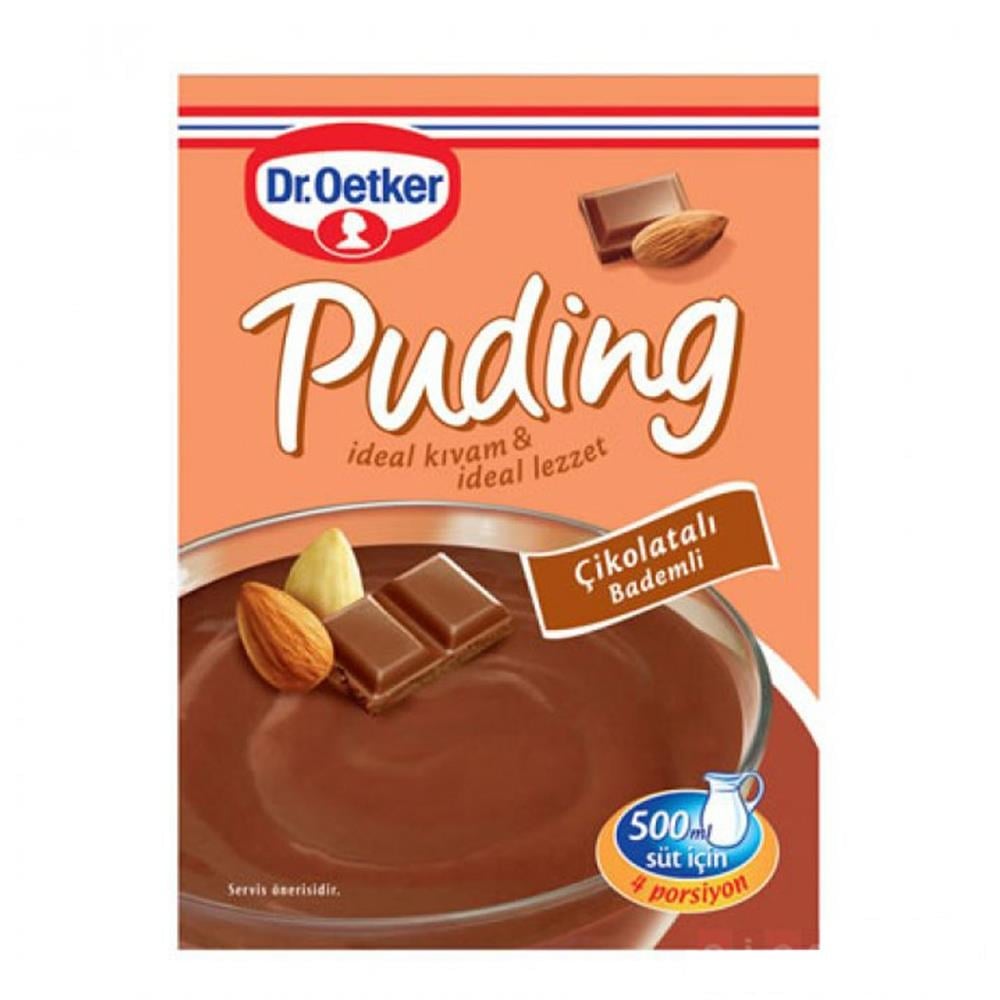 DR.OETKER PUDİNG ÇİKOLATALI BADEMLİ 104 GRTOZ TATLILARDR.OETKER105828