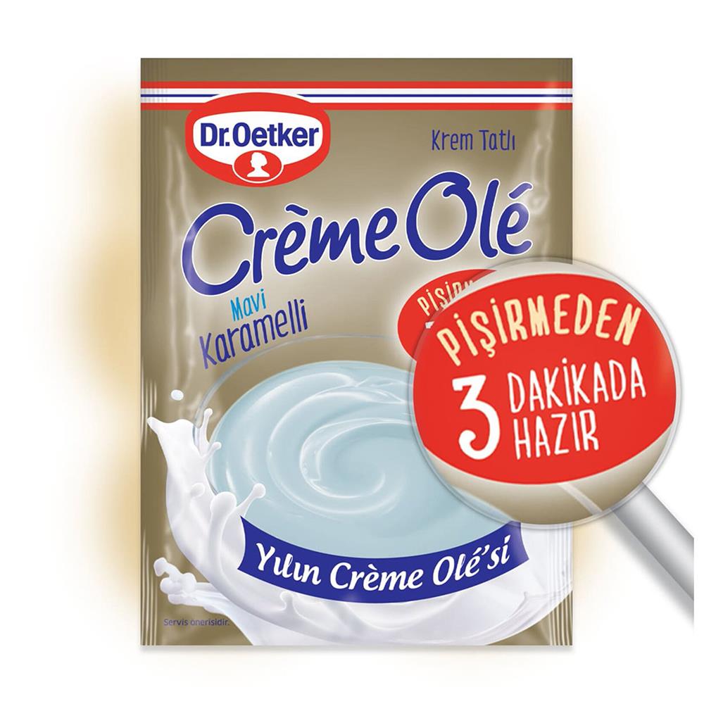 DR.OETKER CREME OLE MAVİ KARAMELLİ 88GRTOZ TATLILARDR.OETKER119603