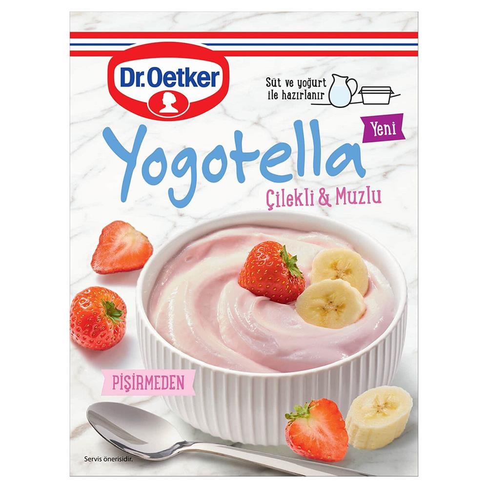 DR.OETKER YOGOTELLA ÇİLEK MUZ 68GRTOZ TATLILARDR.OETKER119605