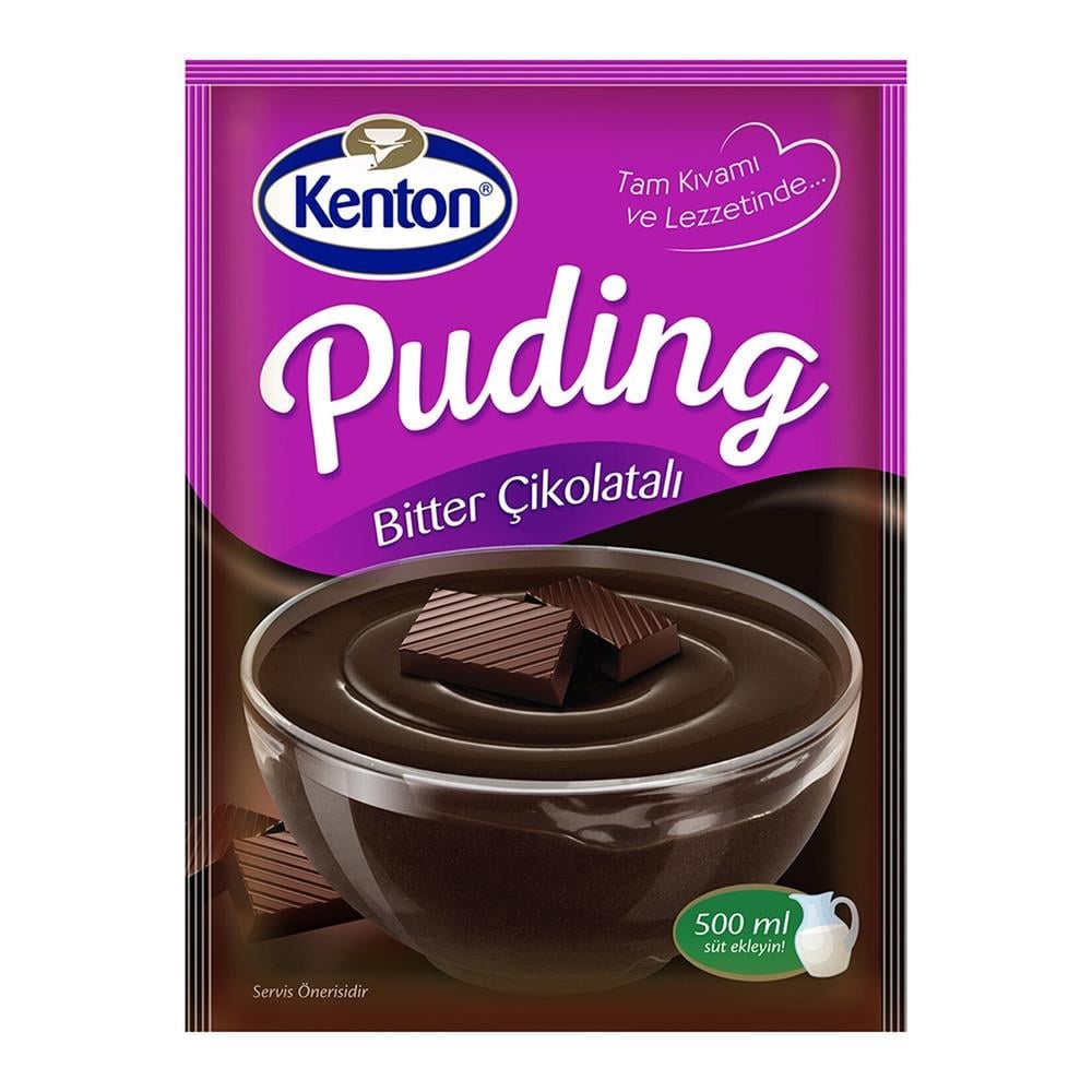 KENTON PUDİNG BİTTER ÇİKOLATALI 100 GRTOZ TATLILARKENTONKNT8690547182028