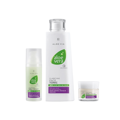 Aloe Vera Yz Bakm Seti - Nemlendirici ve Canlandrc Cilt Bakm