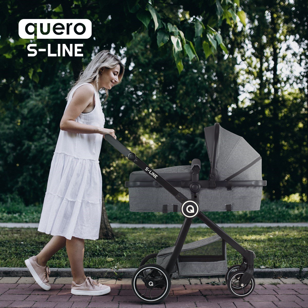 Quero S-Line Travel Sistem Bebek Arabası Kahve