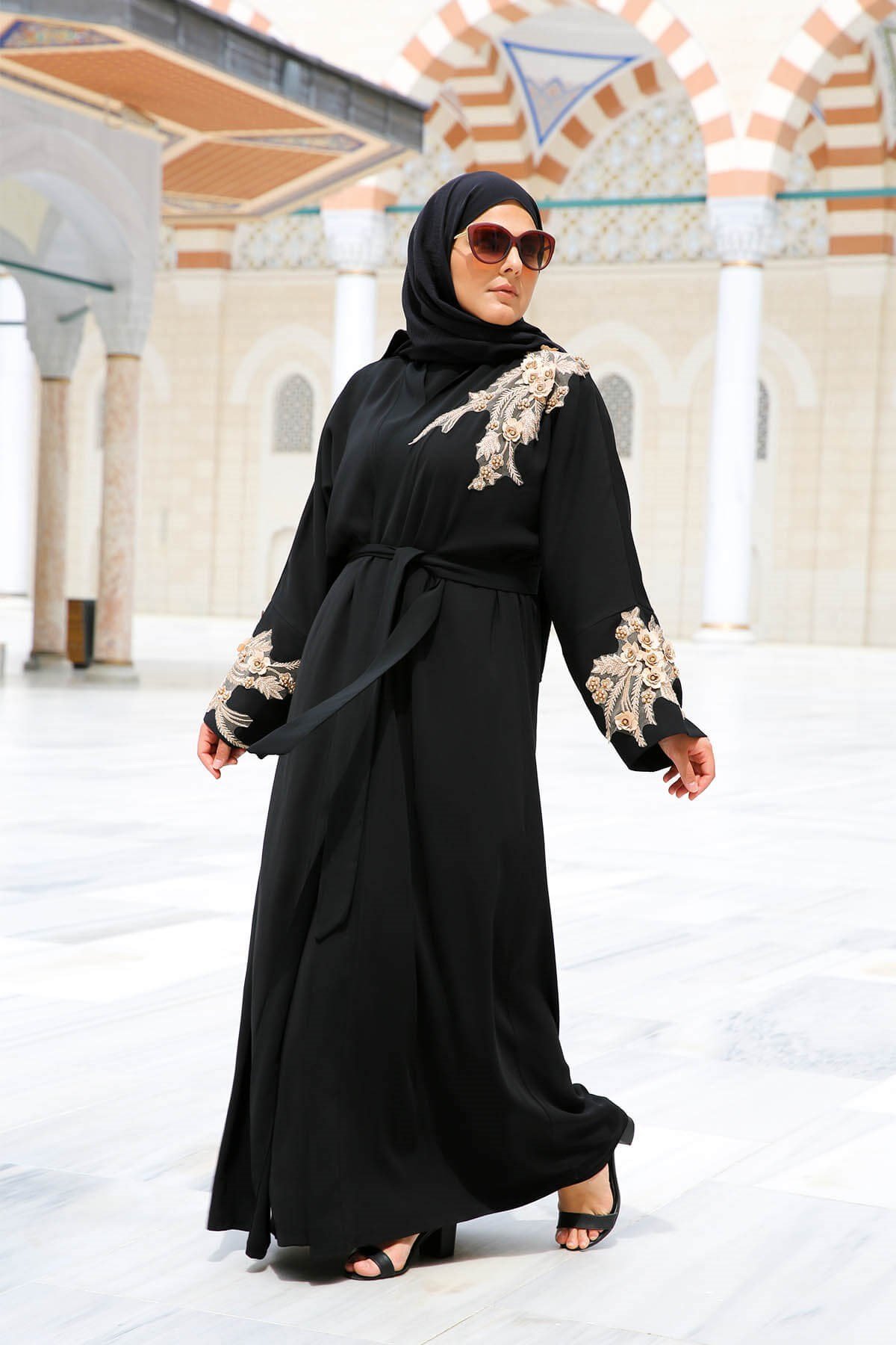 Black gold shop abaya