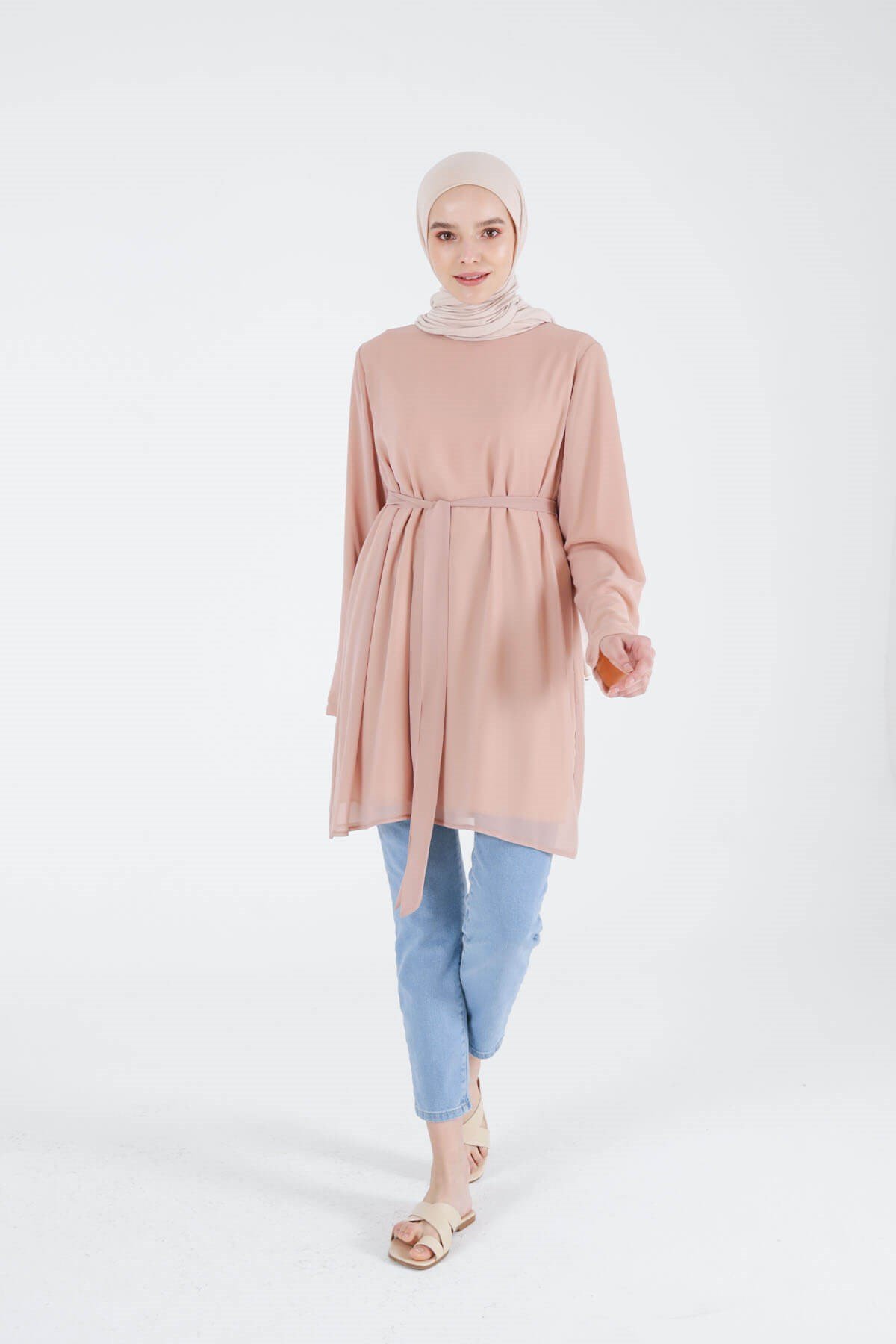 TUNIQUE CHIC NUDE DILEK YAMAKOGLU