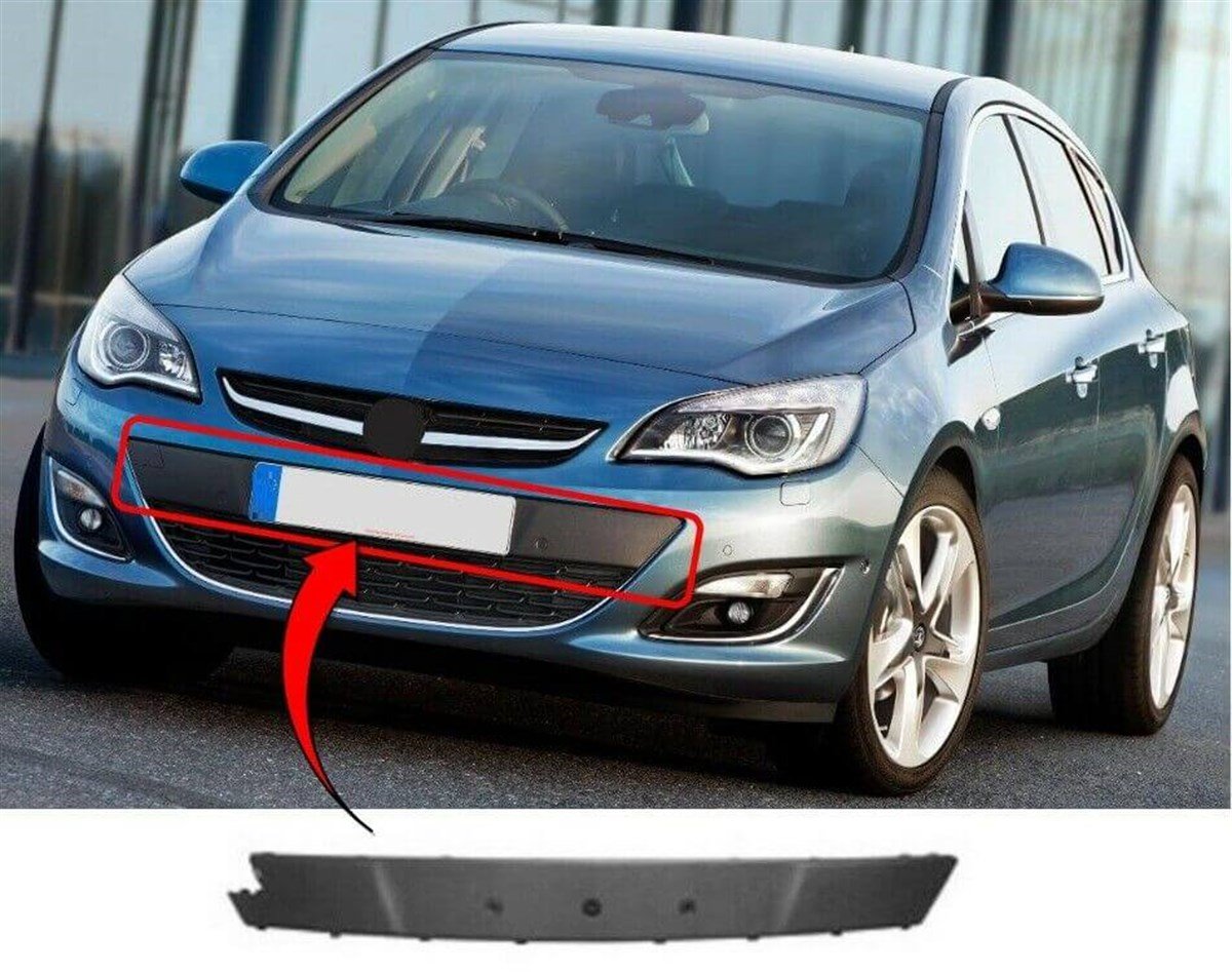 Opel Astra J Ön Tampon Plakalık Makyajlı İthal Ürün | Yedekparcabudur |  1401036