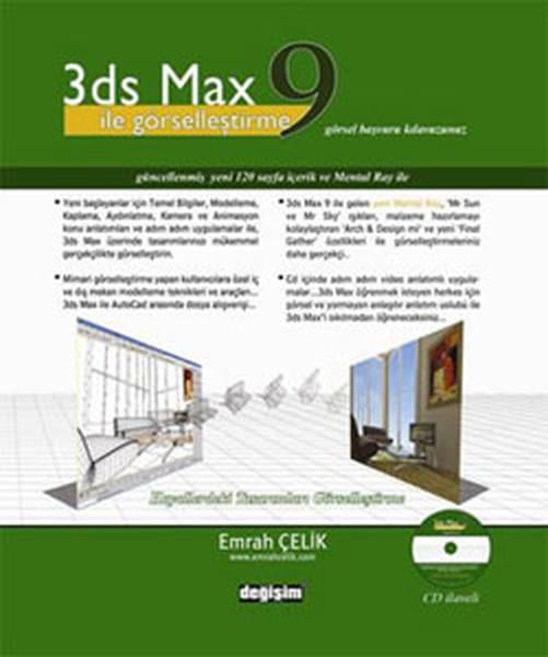 Emrah ÇelikWeb Geliştirme Kitapları3 DS Max 9 ile Görselleme