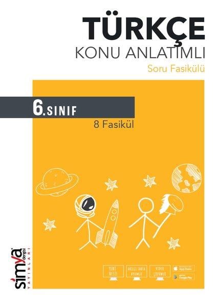 KolektifTürkçe6. Sınıf Türkçe Konu Özetli Soru Fasikülü - 8 Adet