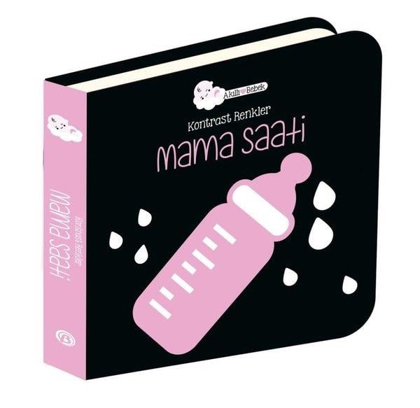KolektifZeka Gelişimi KitaplarıAkıllı Bebek - Mama Saati - Kontrast Renkler
