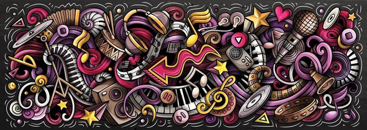 Art Puzzle Ritmin Elementleri 1000 Parça Panorama Puzzle