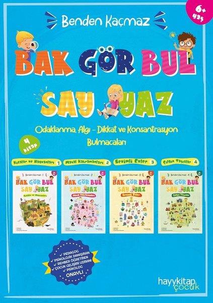 Canan ÖztürkEtkinlik KitaplarıBenden Kaçmaz Seti - 4 Kitap Takım